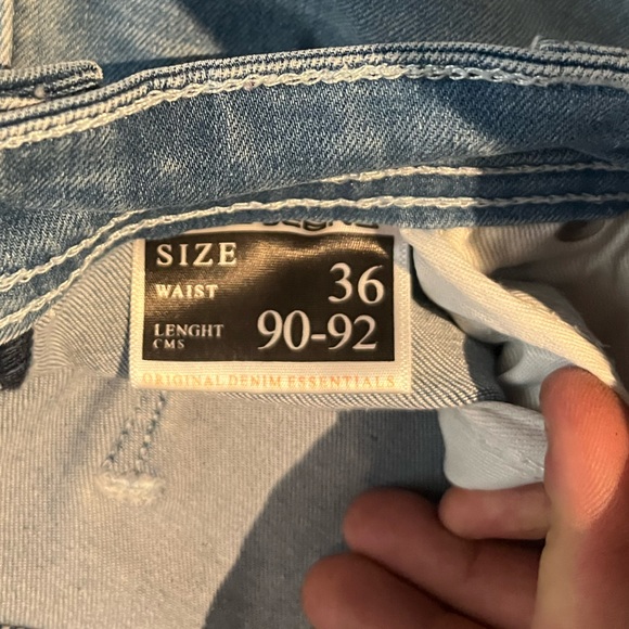 Duke Jean blue indigo denim size 36, length 90-92 - Picture 3 of 6